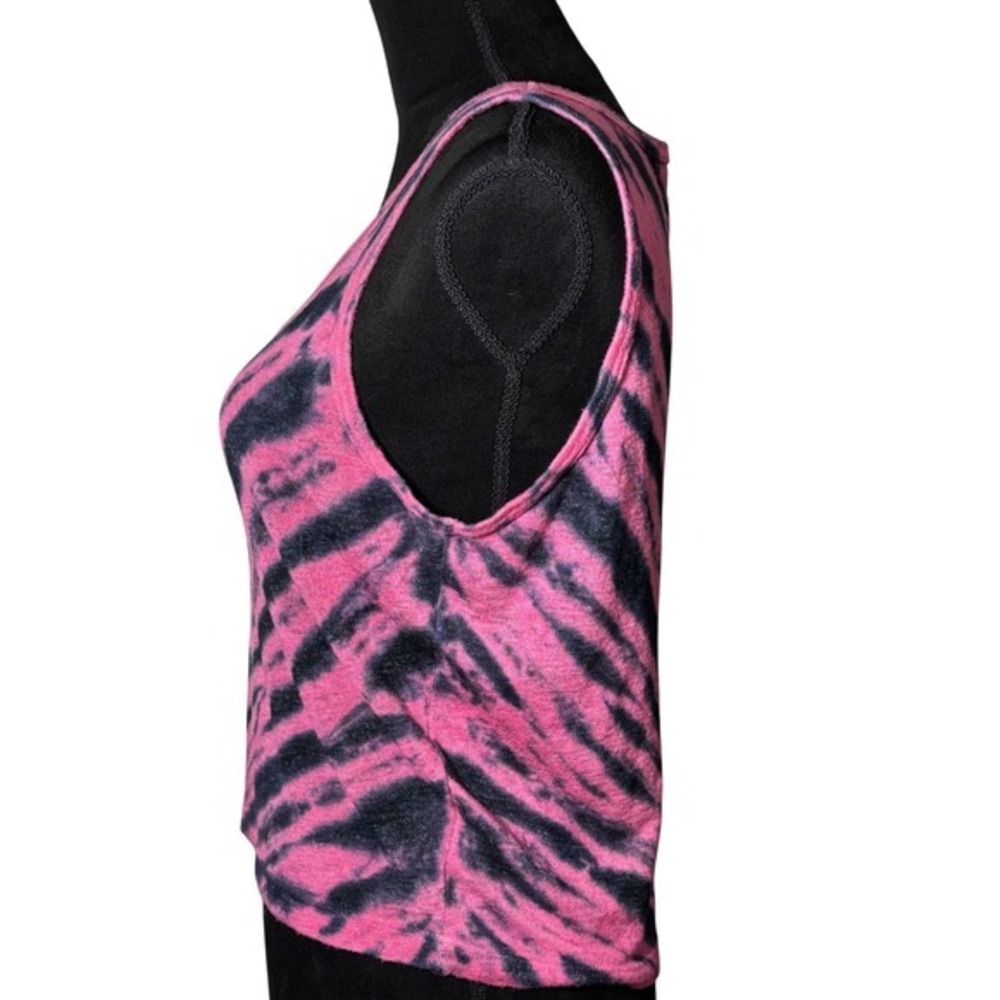 Aritizia LNA Made in California Pink Zebra Print Sleeveless Tank Top XS - Picture 3 of 7